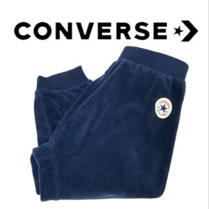 Converse Navy Velour Unisex Joggers Baby Toddler 24mo